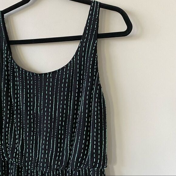 ALICE & Olivia -Micro Beaded Silk Cowl Back Dress - Picture 7 of 14